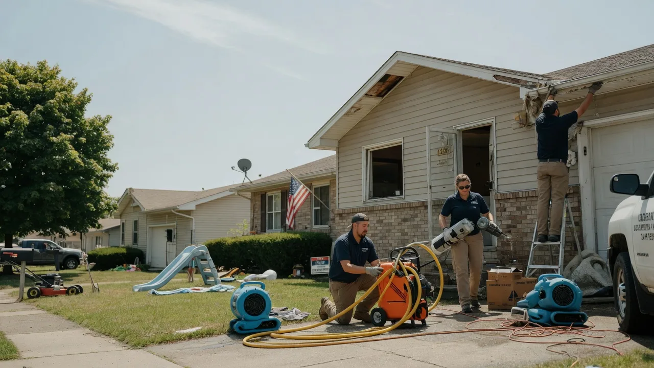 Water Damage Restoration in Franklin, VA near me